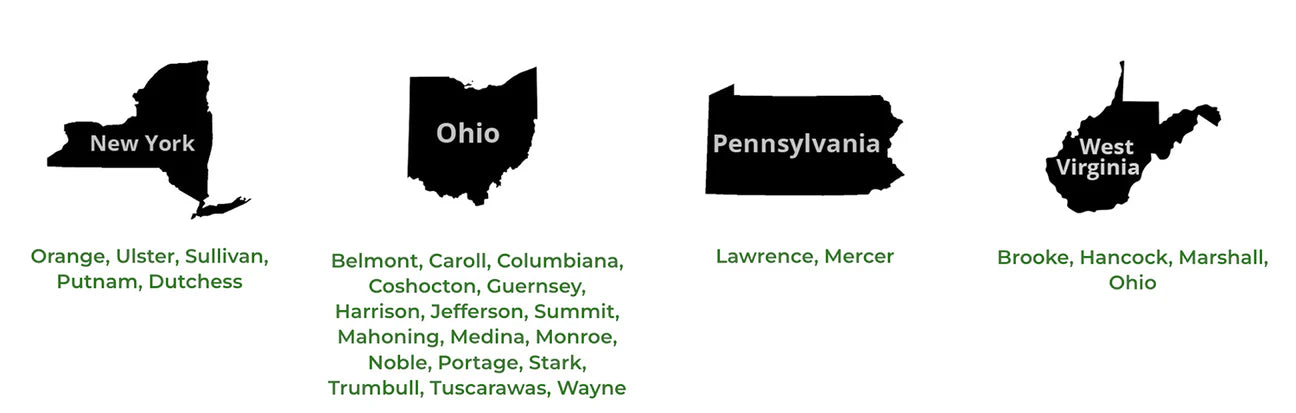 Service Coverage Map