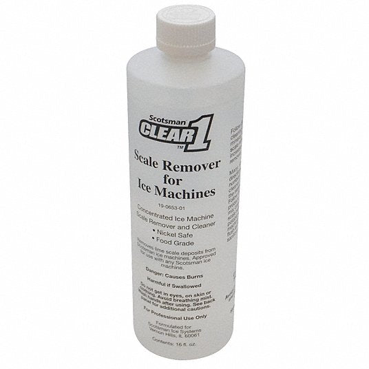 Scotsman 19-0653-01 Clear 1 Ice Machine Scale Remover & Cleaner (Pack of 2)